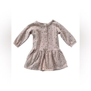 Rylee + Cru Size 3-6 Months Mini Stars Print Button Up Henley Dress